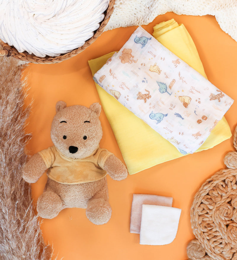 teddy bear diaper cake