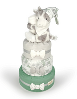 giraffe diaper cake