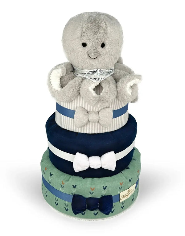 octopus diaper cake