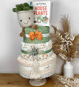 succulent diaper cake