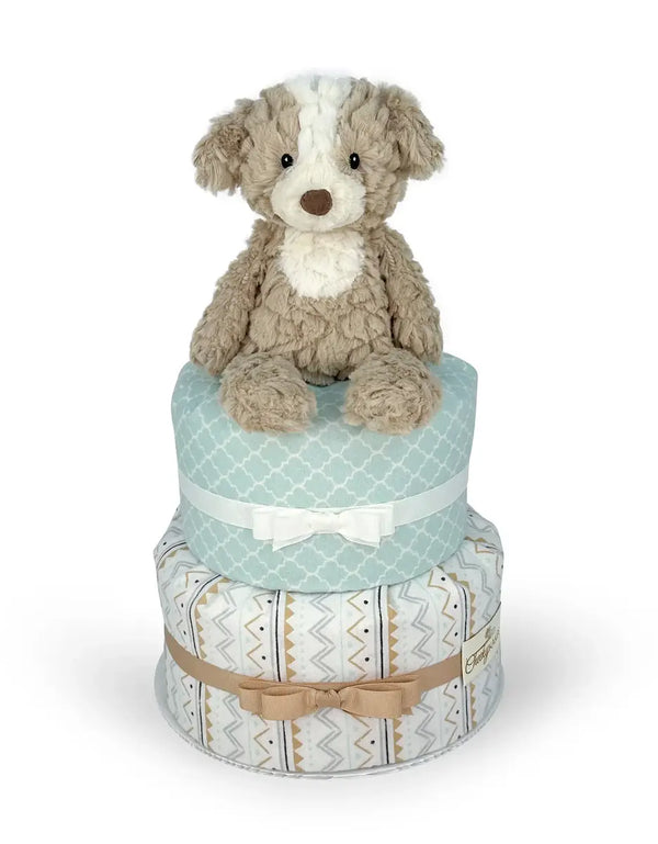 dog diaper cake