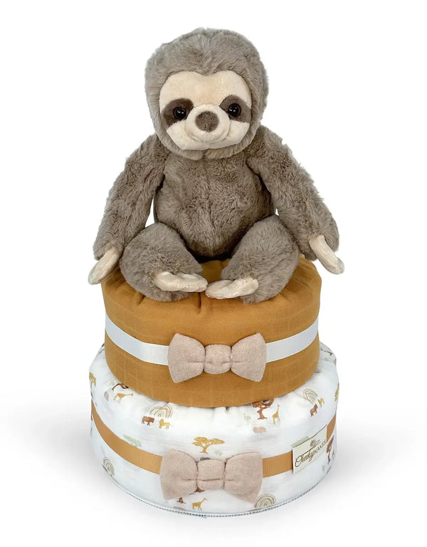 safari diaper cake