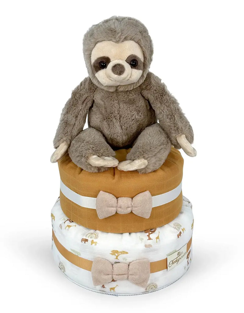 safari diaper cake